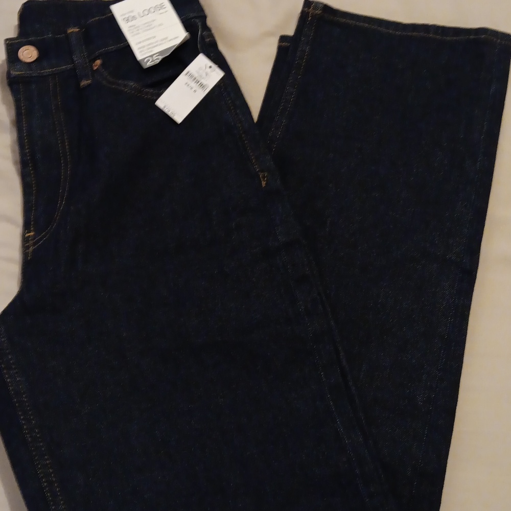 GAP 90s Loose High Rise Low Stretch 25, NWT - Picture 6 of 6